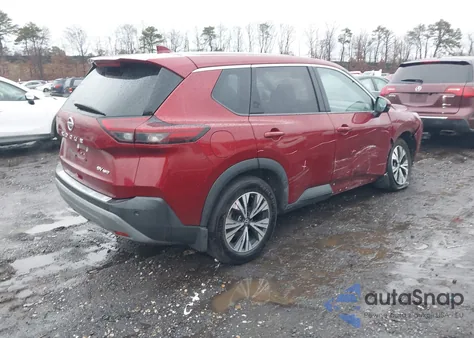 2021 Nissan Rogue Sv Intelligent Awd из США, поврежденный, VIN 5N1AT3BB9MC801909